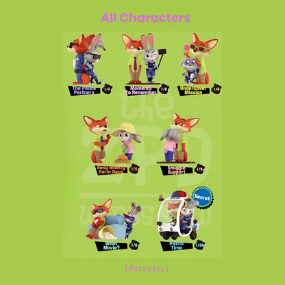 52 TOYS Zootopia Best Duo Series Blind Box