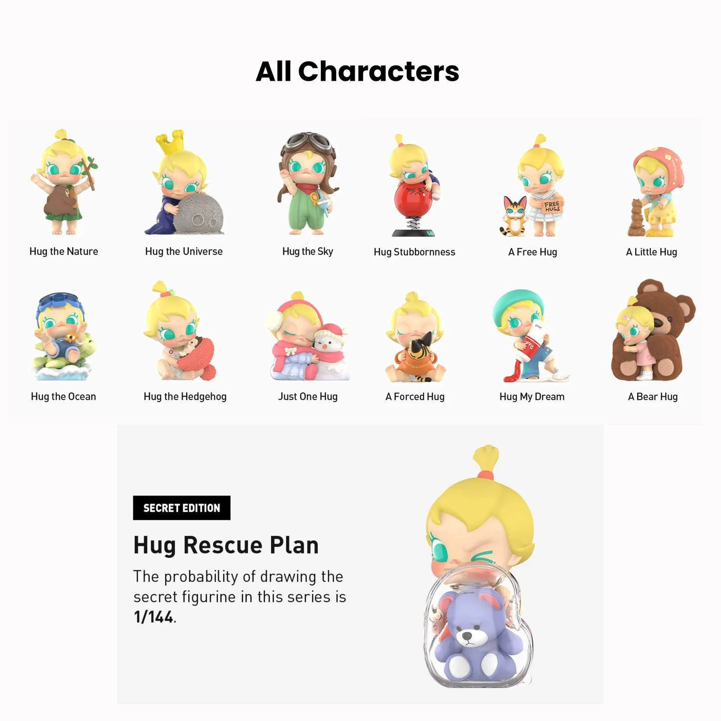 Baby Molly My Huggable Discovery Figures Blind Box