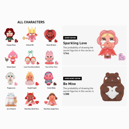 CRYBABY Crying For Love Series Figures