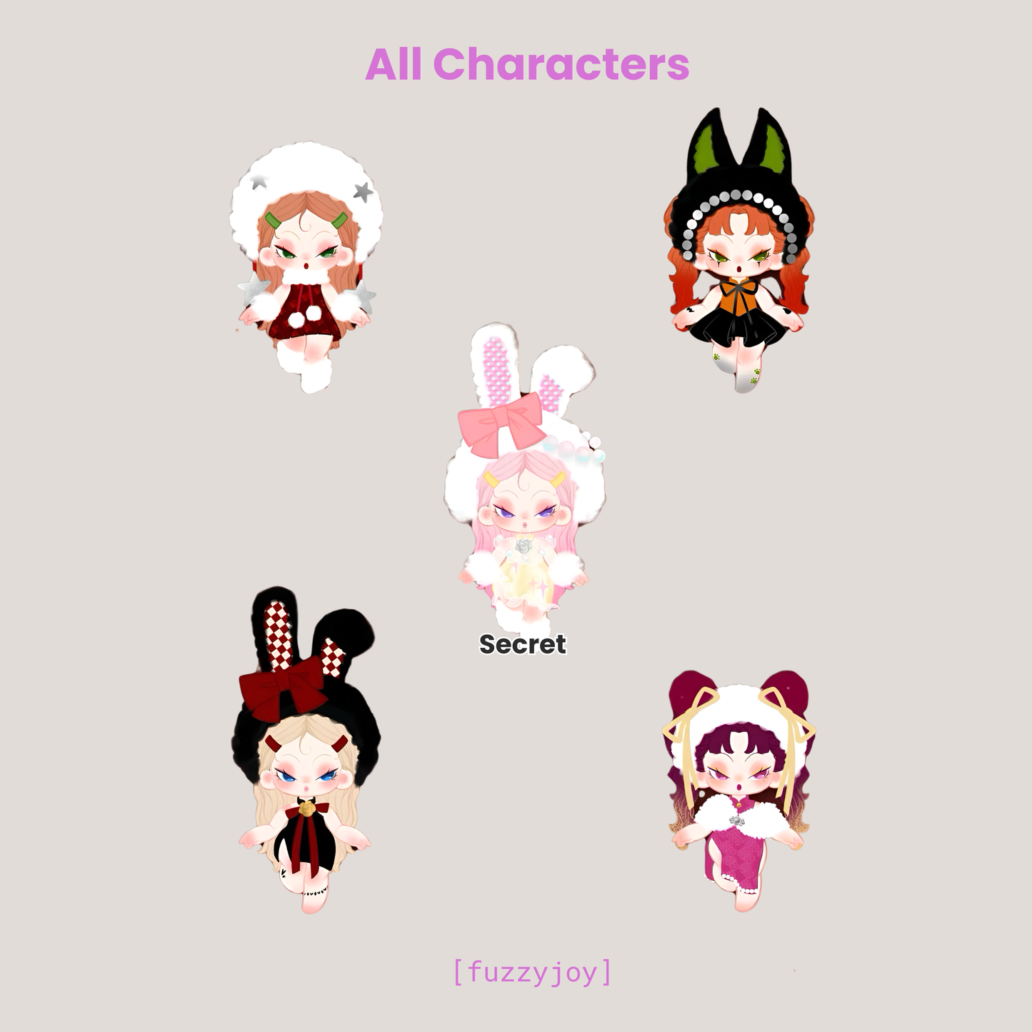 DODOSUGAR DODO NAMI Cheers Day Series Plush Pendant Blind Box