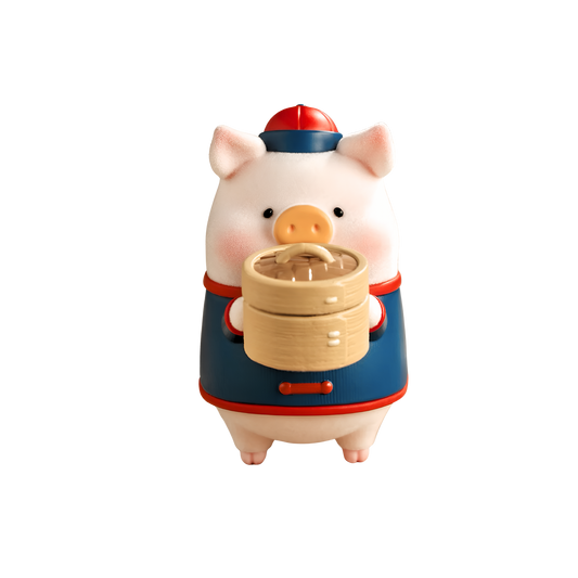 TOYZERO+ LuLu The Piggy Lu's Little Restaurant Series Figures Blind Box