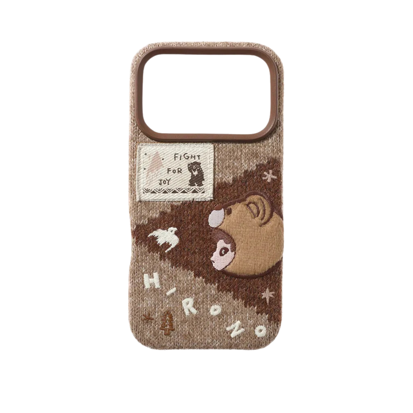 Hirono Road Journal Series-Knitted Phone Case