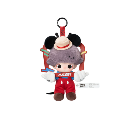 POP MART DIMOO WORLD × DISNEY Vinyl Plush Keychain Blind Box