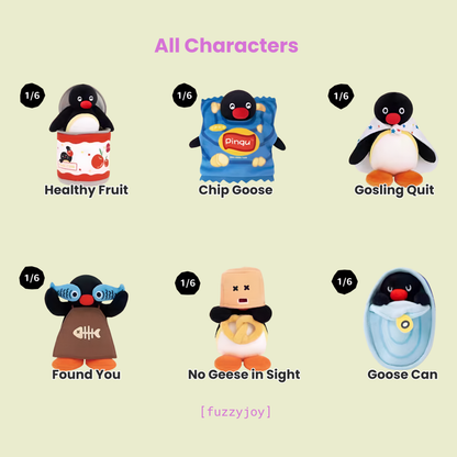 Pingu Hide and Seek Series Plush Pendant Blind Box