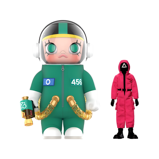 MEGA SPACE MOLLY 400% + Action Figure Squid Game Set