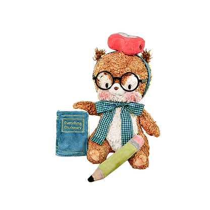 Bobo Nuts Bobotta Squirrel The Study Club Series Plush Toy