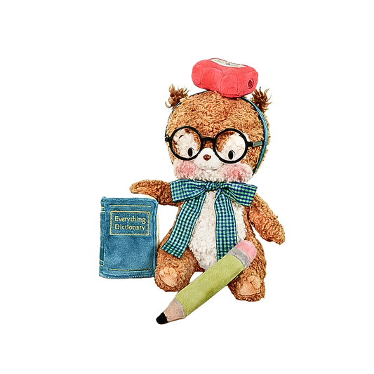 Bobo Nuts Bobotta Squirrel The Study Club Series Plush Toy