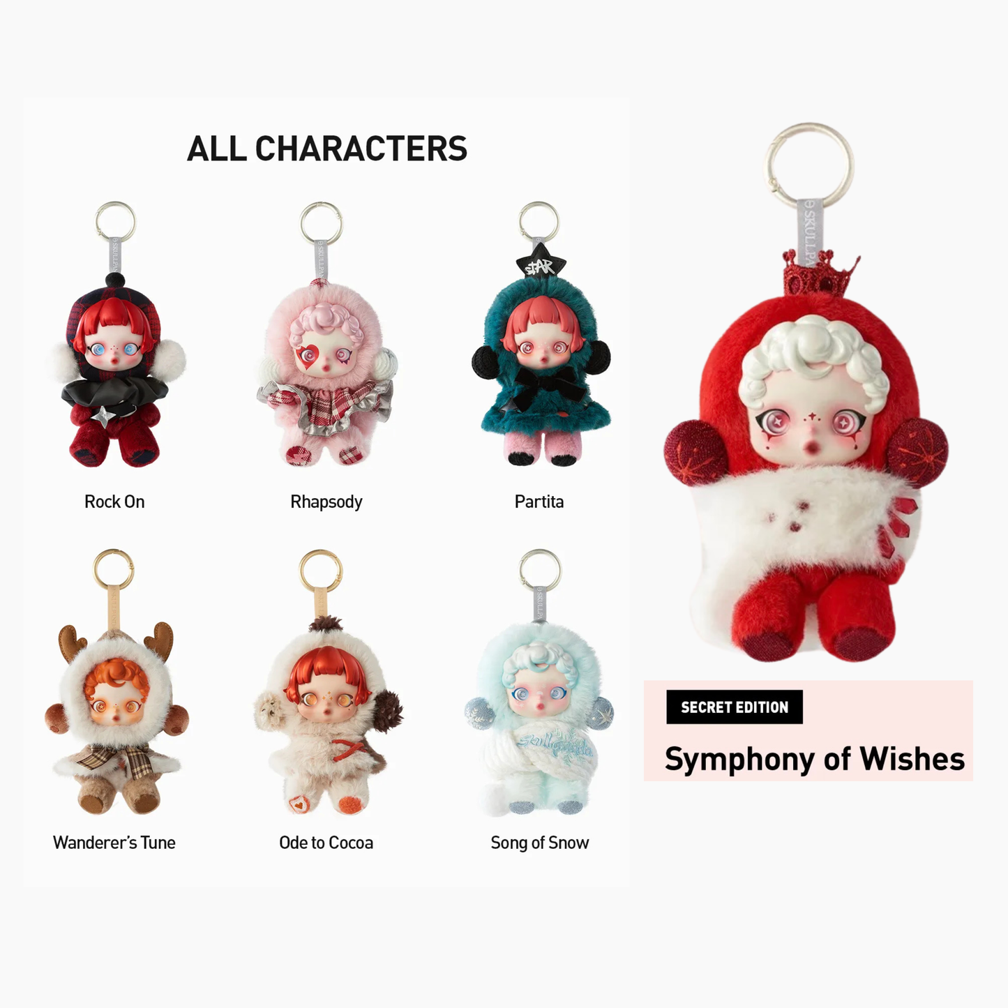 SKULLPANDA Winter Symphony Plush Blind Box