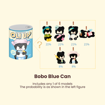 Bobo Nuts Oli Bear OLI UP Series Plush Pendant Blind Box