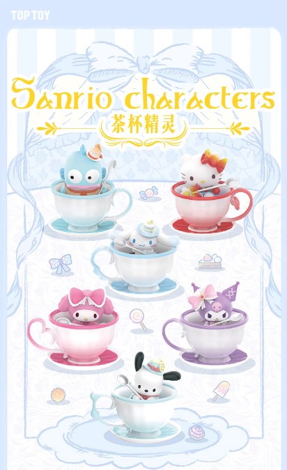 SANRIO CHARACTERS Teacup Elf Blind Box
