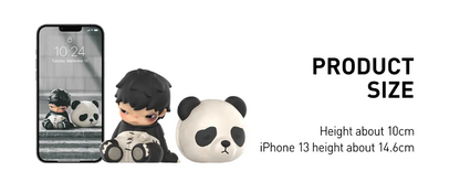 POP MART  Hirono Doll Panda Figure