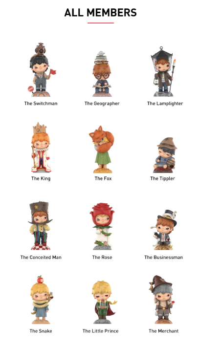 POPMART Hirono×Le Petit Prince Figures