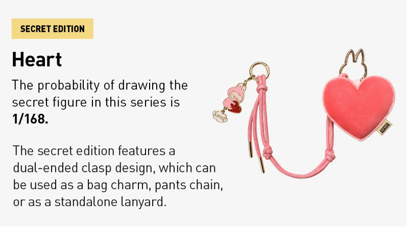 THE MONSTERS Pin for Love Series- Letter Pendant Blind Box (A-M)