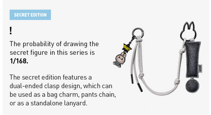 THE MONSTERS Pin for Love Series- Letter Pendant Blind Box (N-Z)