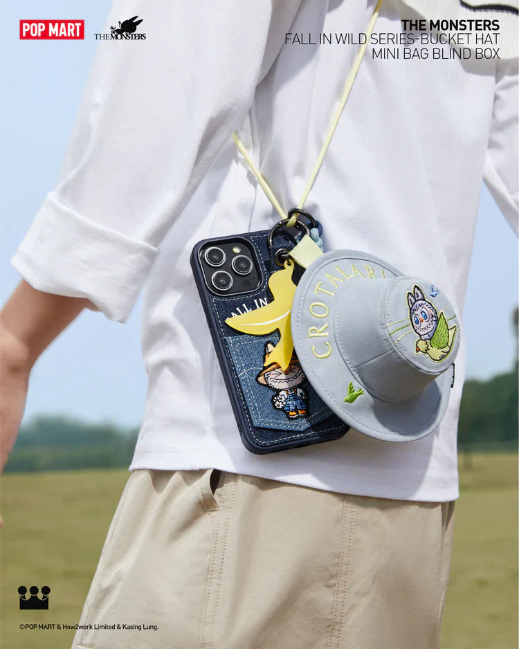 POP MART The Monsters Fall In Wild - Bucket Hat Mini Bag Blind Box