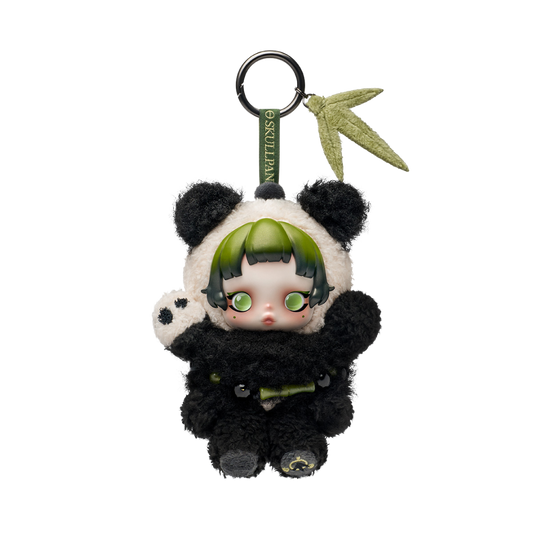SKULLPANDA Lazy Panda Plush Doll Pendant