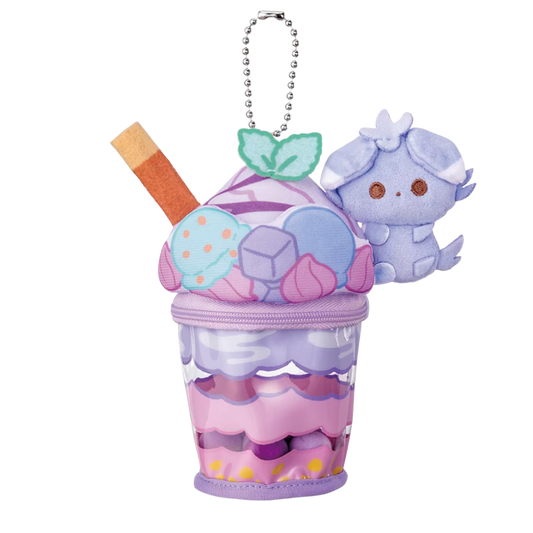 [PREORDER] Pokemon Pokepeace Espurr Blueberry Parfait Plush Charm