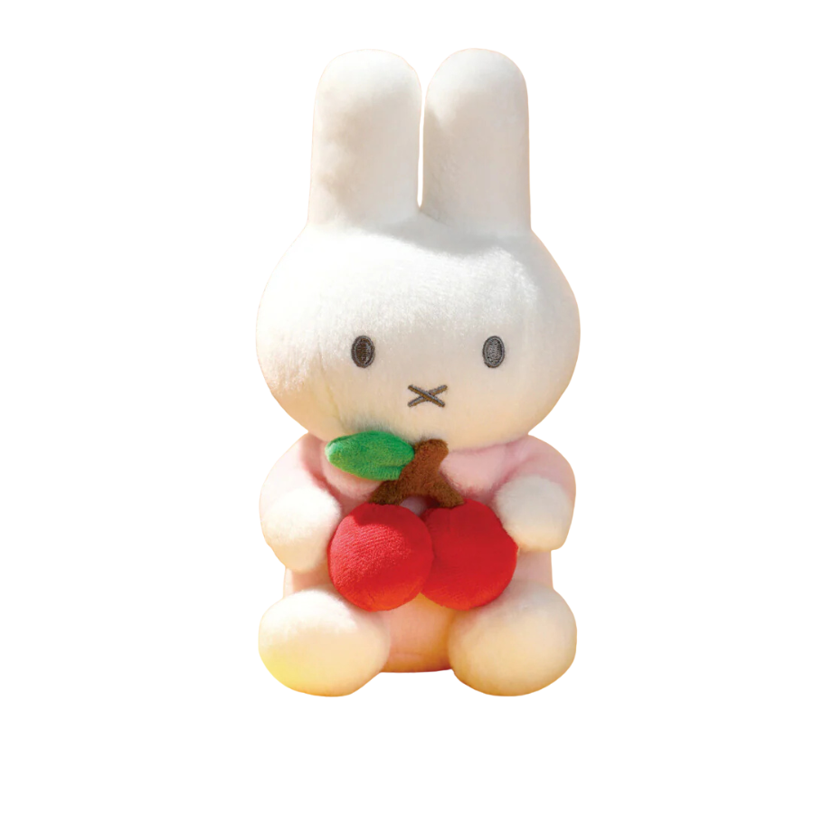 Miffy Hugging Series Plushie - Cherry