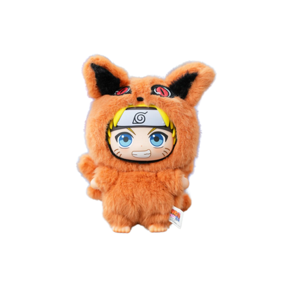 EAKI x TOP TOY Naruto Shippuden Cute Beast Party Plush Keychains