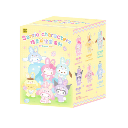 TOPTOY Sanrio Characters Elf Bunny Baby Vinyl Plush Keychains Blind Box
