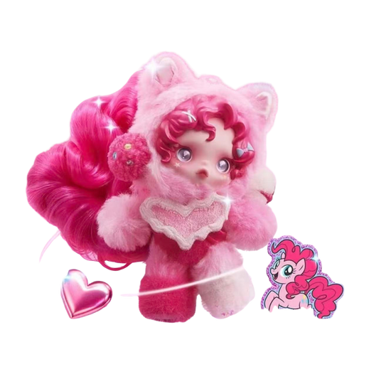 SKULLPANDA × My Little Pony Series Plush Doll Pendant