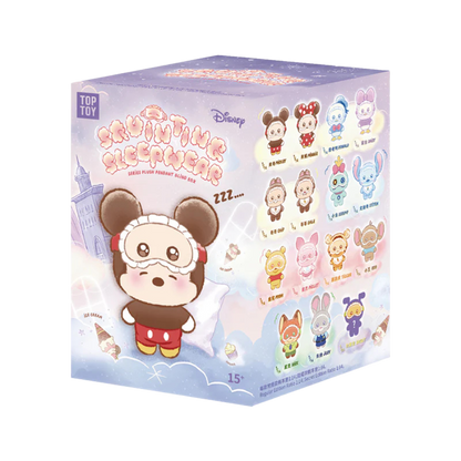 TOPTOY Disney Squinting Sleepwear Series Plush Pendant Blind Box