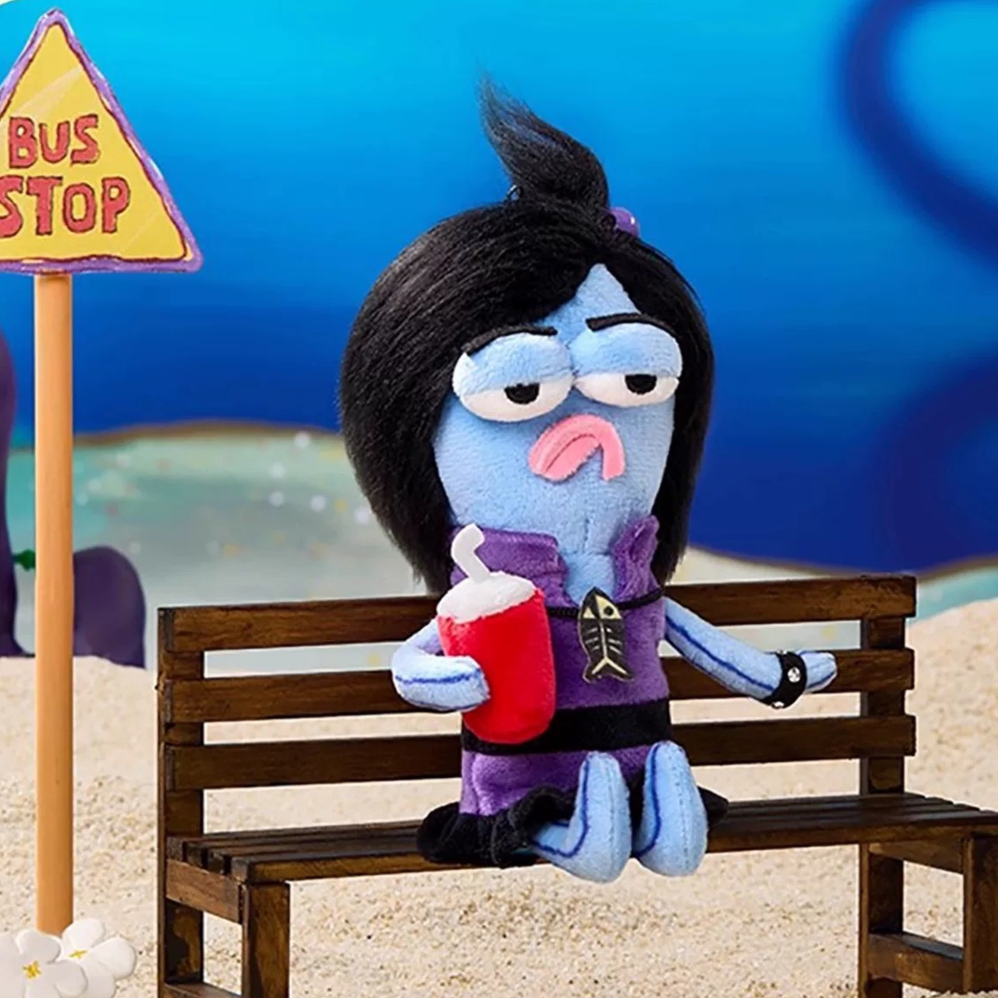 SpongeBob SquarePants Bikini Bottom Residents Series Pendant Plush Blind Box