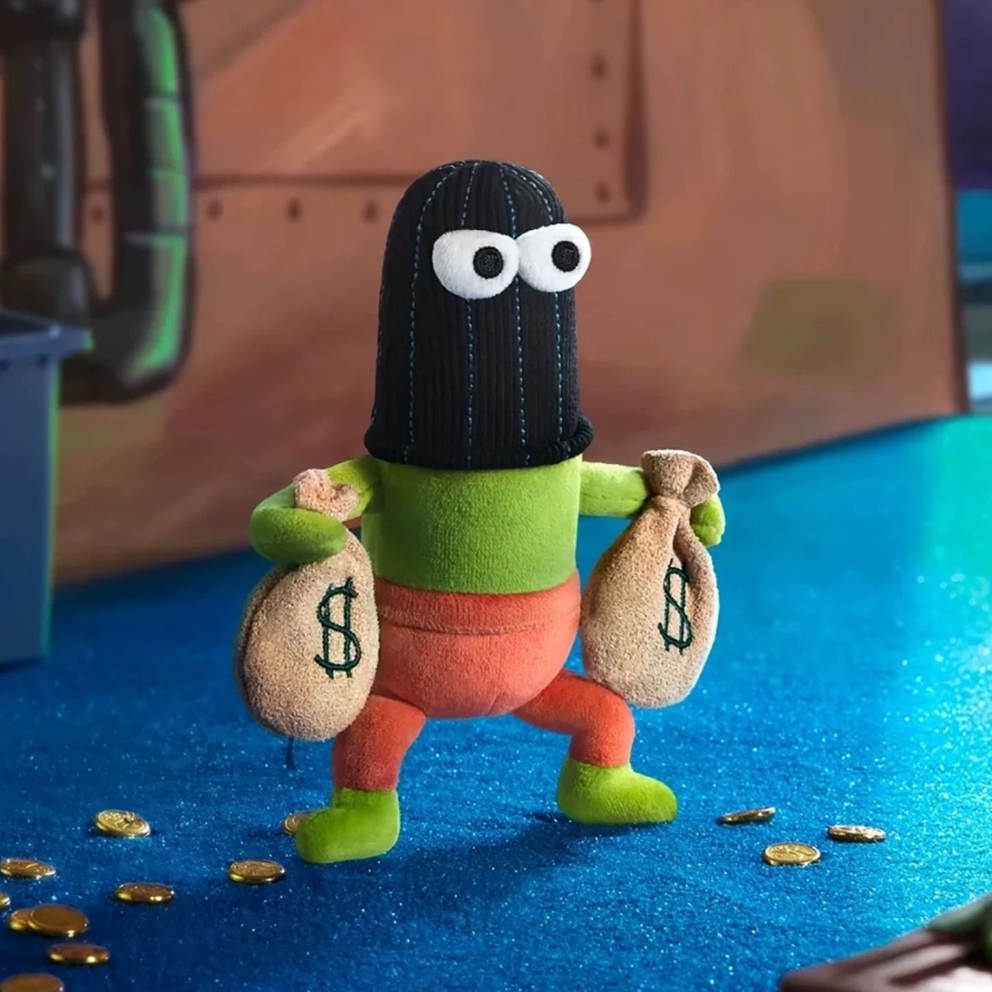 SpongeBob SquarePants Bikini Bottom Residents Series Pendant Plush Blind Box