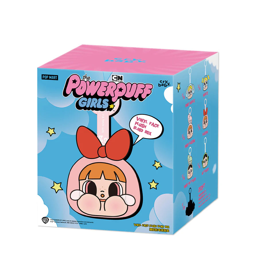 POP MART: Crybaby × The Powerpuff Girls Series Vinyl Plush Pendant Blind Box