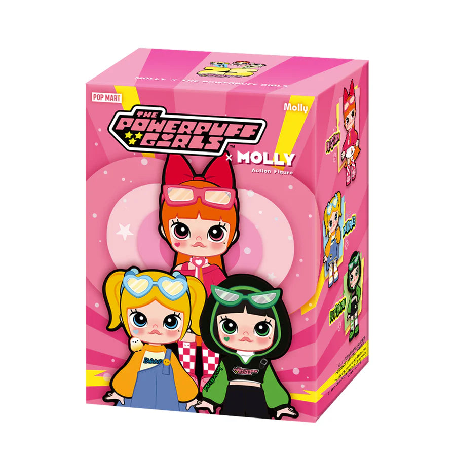 POP MART: MOLLY x Powerpuff Girls Action Figure Dolls