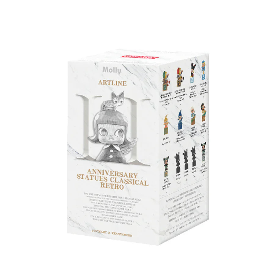 Molly Anniversary Statues Classical Retro 2 Blind Box