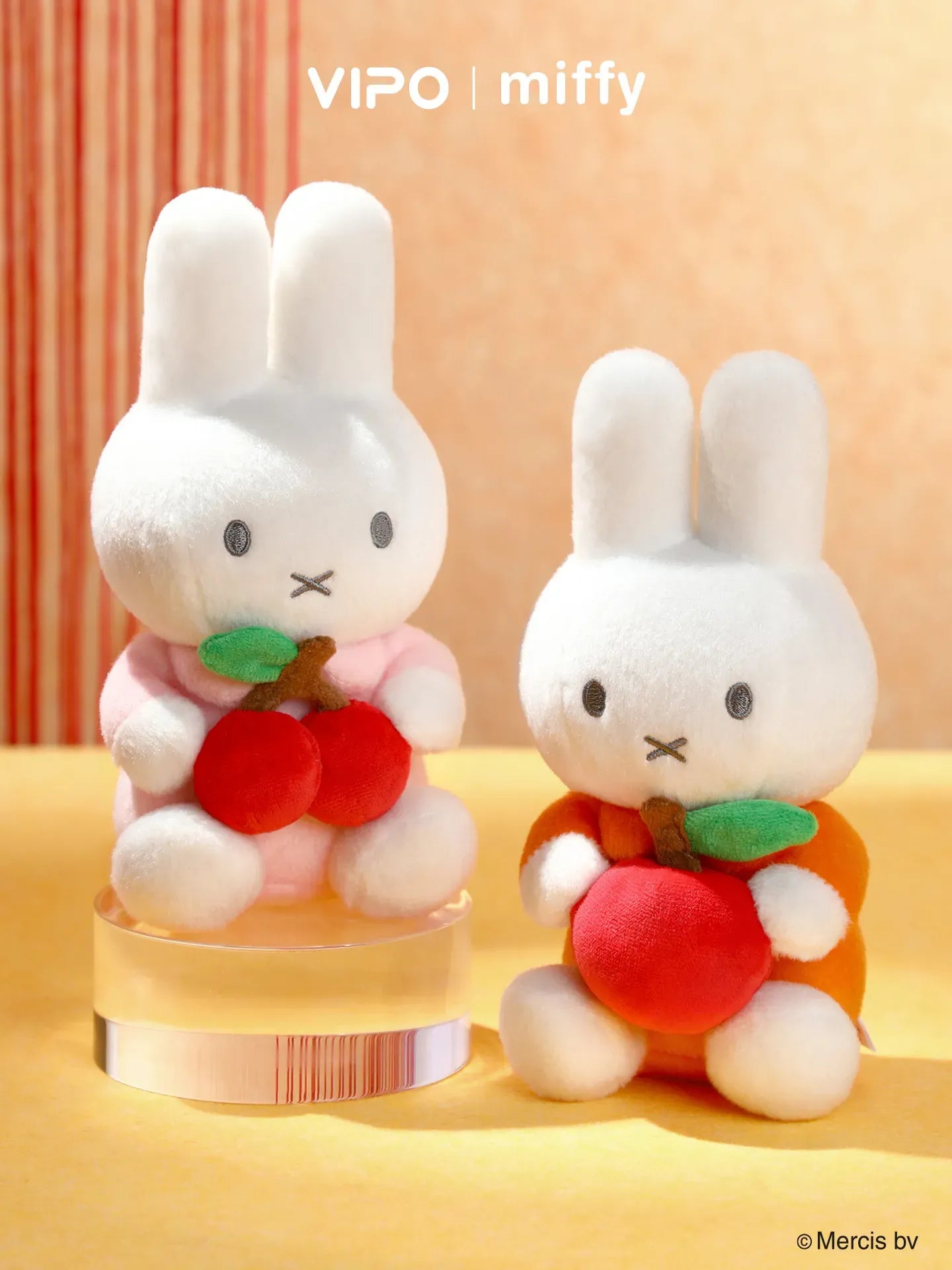 Miffy Hugging Series Plushie - Apple