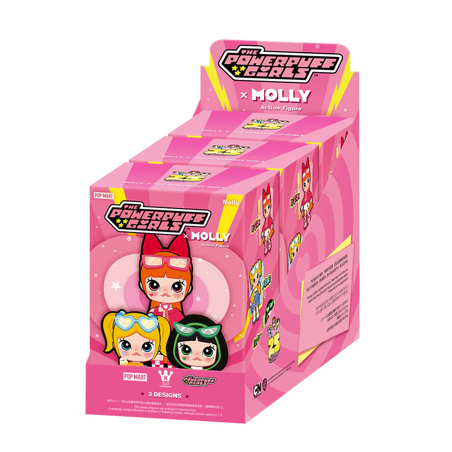 POP MART: MOLLY x Powerpuff Girls Action Figure Dolls